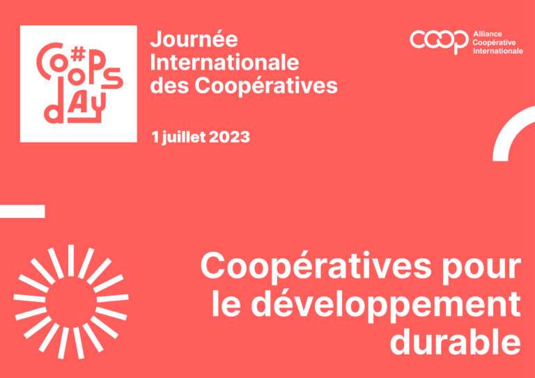 Image of Logo for celebrating the International Cooperatives Day.