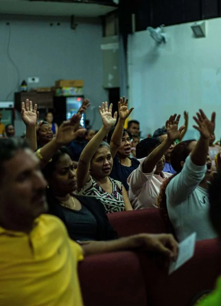 Photo of members attending a general meeeting