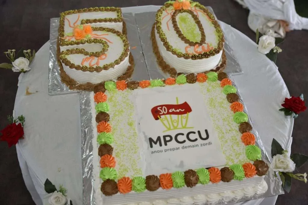 A cake for the 50 anniversary of the MPCCU.